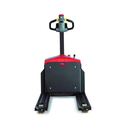 China Electric Motorized Pallet Jack With Scale All Terrain Full Truck en venta