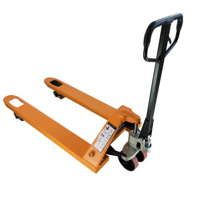 China Fork Lifter Hydraulic Hand Pallet Truck with German Style Pump for sale