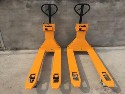 China Hydraulic Hand Pallet Truck With Weigh Scale Price à venda