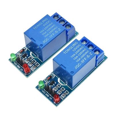 China 5V 12V Low Level Contact Customer Service Trigger 1 Channel Relay Module Interface Board Shield For IMAGE AVR DSP ARM MCU DSP Module for sale