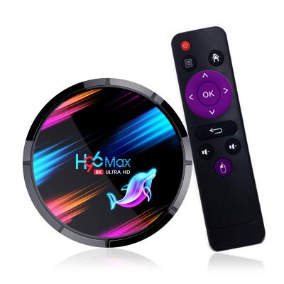 China Ott dual-band max smart stb tv box 4gb 32gb Amlogic s905x3 support youtube netflix android H96 max X3 for sale