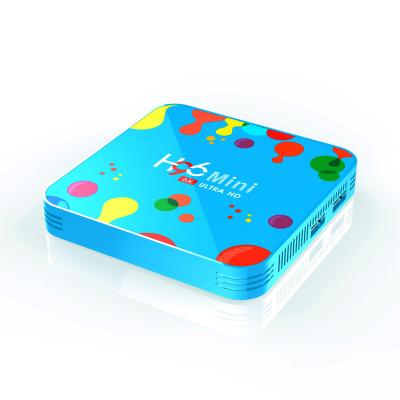 China 6K h96mini RAM 4GB Dual ROM 32GB 128GB H6 TV Box Android 9.0 Android wifi allwinner installed box for sale