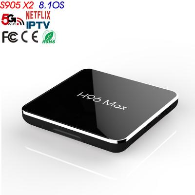 China Support ODM/OEM Low Price H96 Maxx2 4gb RAM 64gb ROM Android 9.0 4k TV Box With All Channels for sale