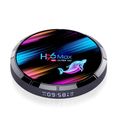 China 8K h96 tv box max wifi H96 TV BOX Android dual ROM 2.4G/5G Android 4gb 32/64gb for sale