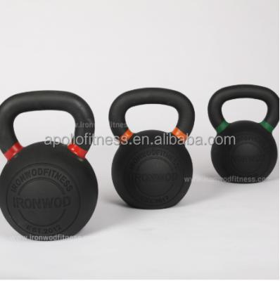 China Powder coated powder coated kettlebell cast iron kettlebell for sale