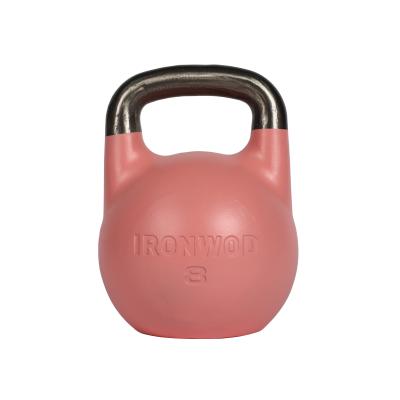 China High quality steel CAST custom competition kettlebell for home gym training color cast iron competition kettlebell use kettlebell for sale