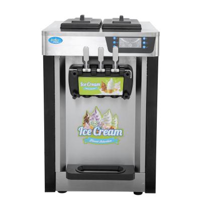 China Snack Factory Best Selling Commercial Electric Ice Cream Machine Mini Ice Cream Making Machine for sale