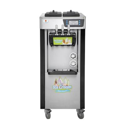 China High Quality Factory Commercial Automatic Fruit Snacks Ice Cream Machine Ice Cream Making Machine for sale