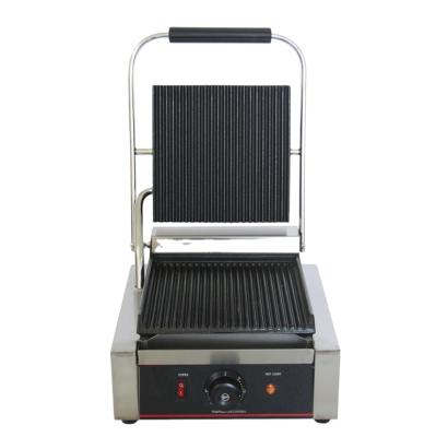 China Outdoor Commercial Electric Sandwich Press Machine Easy To Use Electric Steak Griddle for sale