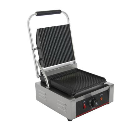 China Outdoor Easy To Use Commercial Sandwich Press Machine Steak Meat Griddle Machine Sandwich Maker for sale