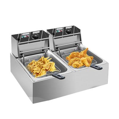 China Best Selling Hotels Electric Deep Fryer Chicken Popcorn Chicken Fries Fries Chicken Electric Deep Fryer for sale