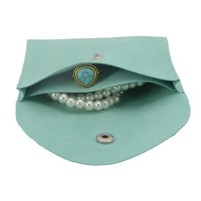 China Wholesale Elegance Luxury Simplicity Custom 80% Polyester + 20% Polyamide Jewelry Pouch for sale