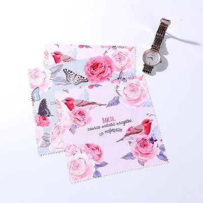 China Modern Popular Soft Touching Small Microfiber Optical Lens Cleaning Cloth for sale