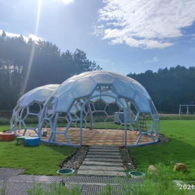 China Top selling self-cleaning hot etfe backrest membrane tensile structure for outdoor park shade for sale