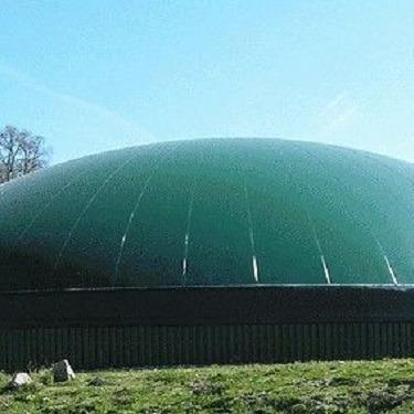 China High Self-cleaning PTFE Materials Biogas Plant Membrane Structure Digester Household Biogas Digester System for sale