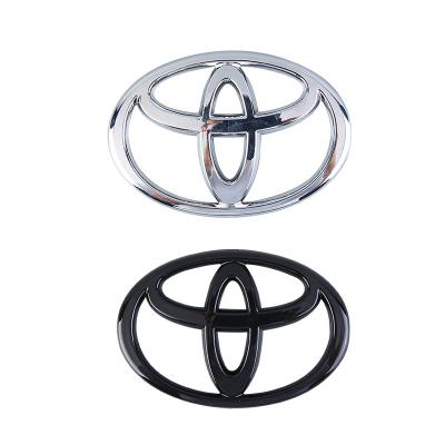 China Plain Color No Pattern ABS 3d Custom Plastic Logo Chrome Car Badge Auto Emblem for sale