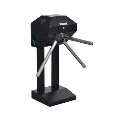 China Durable Tripod Turnstile Card Reader Access Barrier Gate For Bus Station for sale