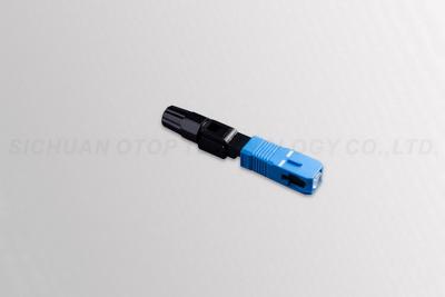 China Diámetro máximo 250um del cable del conector rápido de la fibra de OTOP con el gel propietario en venta