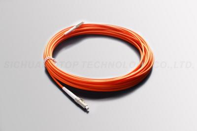 China Colorful Fiber Optic Patch Cord FC LC  SC Lower Insertion Loss Jumper for sale