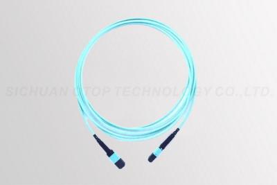 China OEM Multi Fiber Push On 12 ore Multimode Female to Male Connector for sale