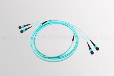 China Empuje multi de la fibra del OEM en MPO femenino a la virola de cerámica del Upc del conector masculino de MPO en venta