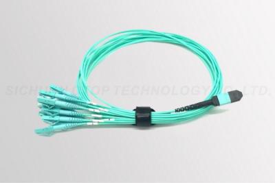 China LC - MPO Multi Fiber Push On APC≥60 Return Loss ISO9001 Certification for sale