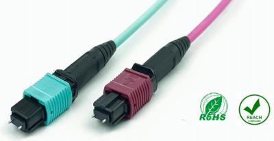 China MPO Fiber Push On -40℃ To +85℃ Operating Temperature OHSAS18001 Certification for sale