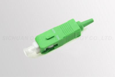 China SC Fiber Connectors SC / APC Single Mode ≤ 0.2dB FTTA Systems for sale