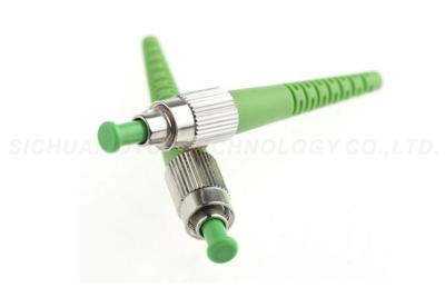 China Green Fiber Optic Cable Types And Connectors FC / APC -45 to +85 Operating Temperature for sale