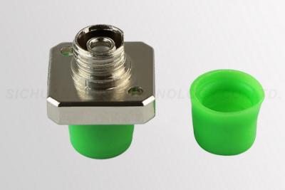 China Simplex Fiber Optic Adapter Green -40℃ to 85℃ Operating Temperature for sale