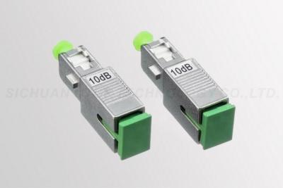 China Metal Multimode Attenuator SC Male to Female 1260 Wavelength 2 Years for sale