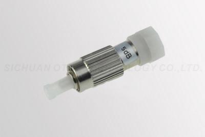 China FC / UPC Fiber Optic Attenuator Single Mode 1260 to 1650nm Wavelength for sale