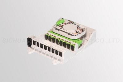 China OEM Fiber Optic Termination Box 8 Ports 0.9mm Pigtail ISO Certification for sale