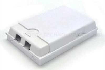 China Sliding 2 Ports Optical Termination Box 135x80mm Size for FTTH Access Network for sale