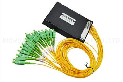 Chine WDM 16CH dans la fibre optique, ABS de Muplex enferment dans une boîte la longueur d'onde 1310/1490/1550nm à vendre