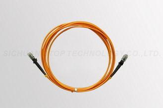 China MTRJ MPO APC Connector 12 Strand Cable 50 dB ISO14000 Certification for sale