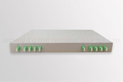 China Rack Mount 8 Way Fiber Optic Plc Splitter for sale