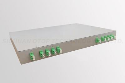 China Customerised 19 Inch Rack Mount 2 / 8 Plc Optical Splitter With 3D Inspection for sale