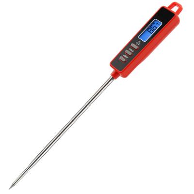 China Fast and Accurate Temperature Reading Instant Read Thermometer Digital Meat Thermometer Candy Thermometer with Super Long Probe for sale