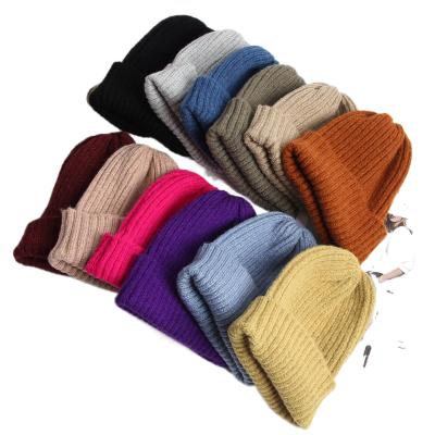 China JOINT Winter Fashion Beanie Hats Acrylic Beanie Wholesale Custom Knit Acrylic Beanie for sale