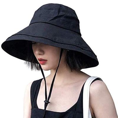 China Dobby Wide Brim Fisherman Hat-UPF50+ Travel Beach Sun Protective Hat With Semi Rigid Adjustable Foldable Brim for sale