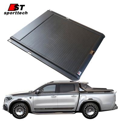 China Password Lock Flap Cover Pickup Bed Roll 2022 Lock Up Truck Bed Tonneau Retractable Cover For Mercedes-Benz X Class for sale