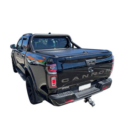 China Locking Offroad Waterproof 4X4 ​​Truck Bed Hard Cover Tonneau Cover Retractable Roll Cover Tonneau For GWM UTE Cannon POER PAO X/L for sale