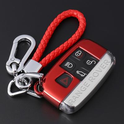 China Factory Directly Sale Car Key Cover Remote Key Case Shell Protective Cover 5 Buttons For Land Rover/Jaguar for sale