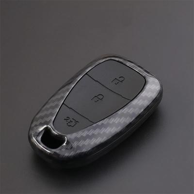 China Luxury and Fashion Factory Price High Quality Full Protection Smart Folding Car Key Cover For Chevrolet 2/3/4/5 Button for sale