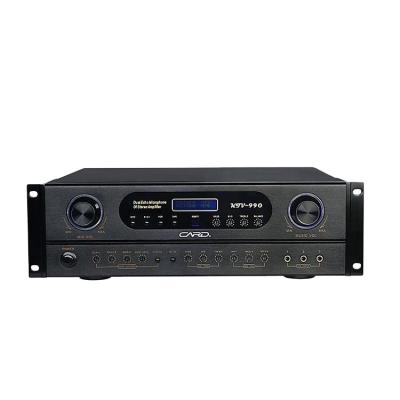 Cina CARD 2 Channel 300w Merge Ktv Karaoke Audio Amplifier220w X 2 Channel in vendita