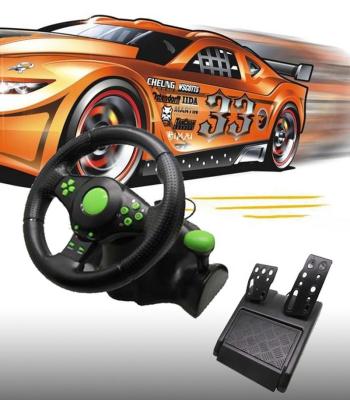 China VIBRATION MOTOR 2021 New Design Video Game Steering Wheel For PS4 PS3 PC SWITCH For Your Perfect Racing Game Experience for sale