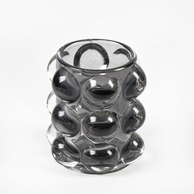 China Wholesale Home Decoration Top Quality Interesting Price Unique Rustic Glass Candle Holder for sale