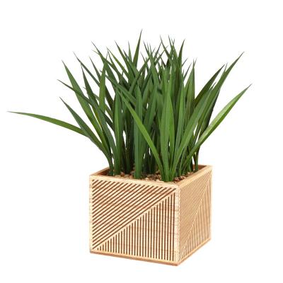 China Modern Style High Quality Plastic Wholesale Home Decor Fashion Potted Artificial Plants for sale