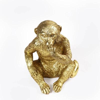 China China Home Accessories Monkey Ornament Decorations Polyresin Resin Monkey for sale